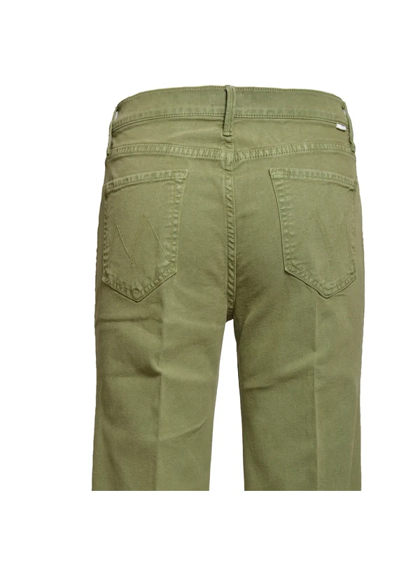 Mother Green Denim Pants - Image 5