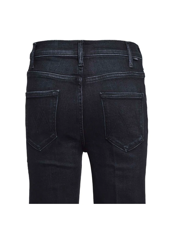 Mother Black Denim Pants - Image 5