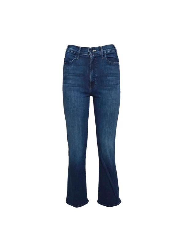 Mother Blue Denim Pants - Image 2