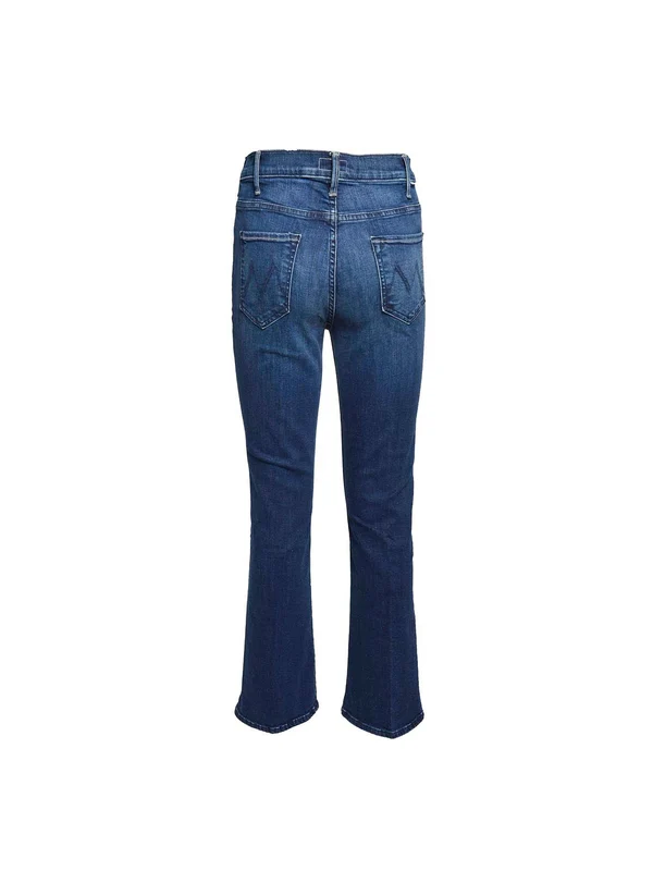 Mother Blue Denim Pants - Image 3