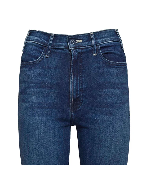 Mother Blue Denim Pants - Image 6
