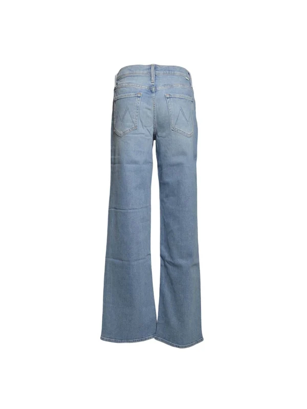 Mother Blue Denim Pants - Image 2