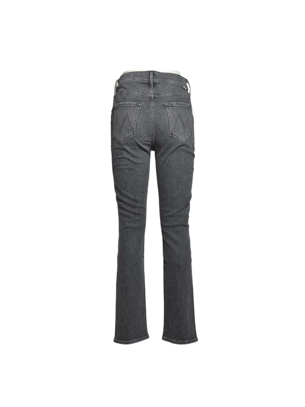 Mother Grey Denim Pants - Image 2