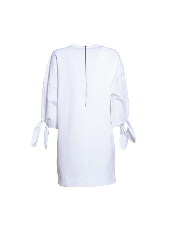 Max Mara White Mini Dress - Image 3