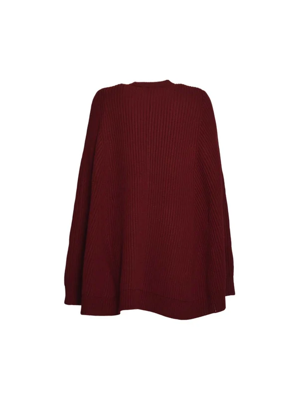 Max Mara Burgundy Mini Dress - Image 2