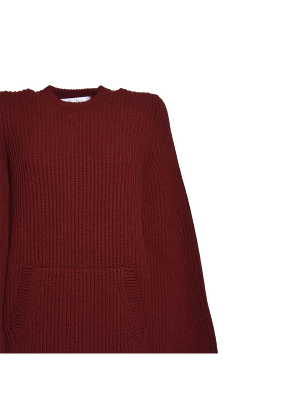 Max Mara Burgundy Mini Dress - Image 3
