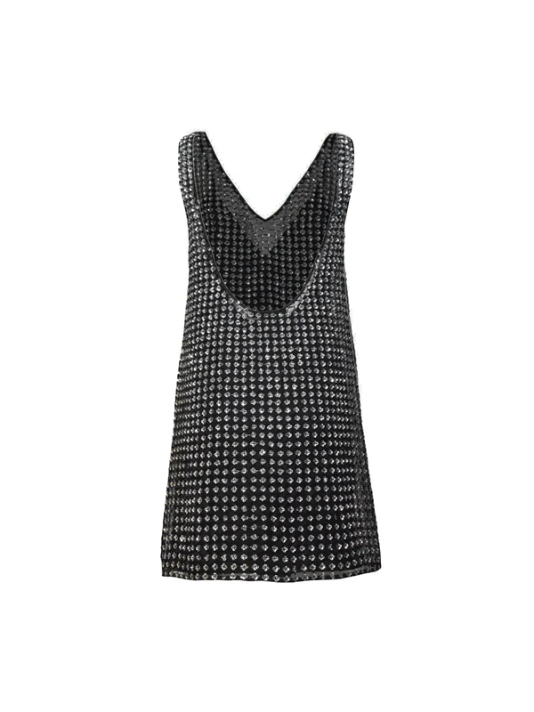Max Mara Black Mini Dress - Image 2