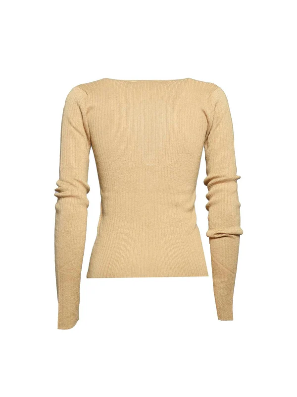 Max Mara Beige Knitted - Image 4