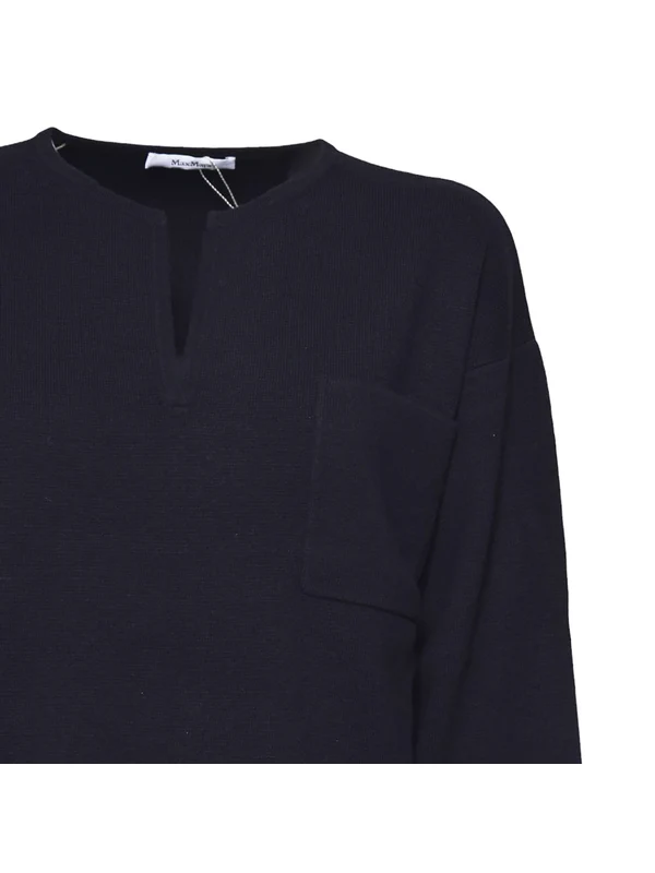 Max Mara Blue Knitted - Image 3