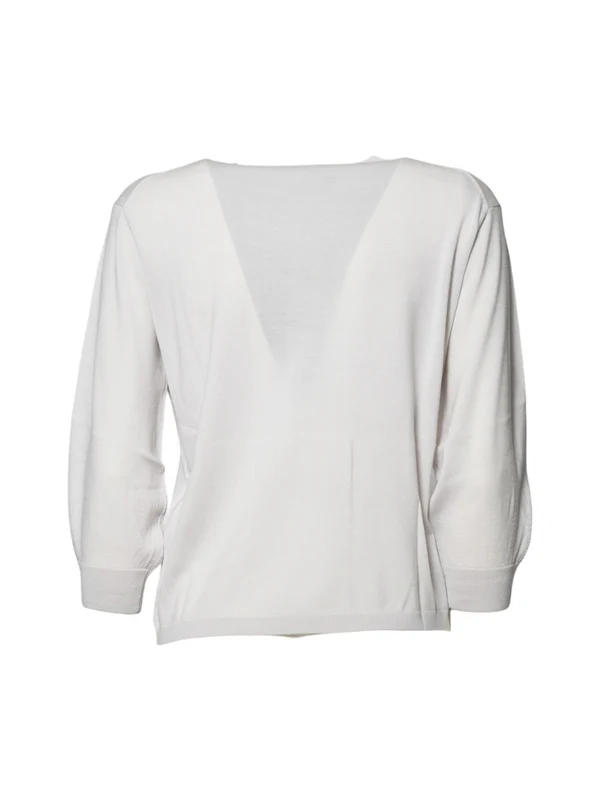S Max Mara White Knitted - Image 2