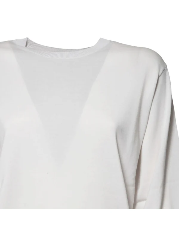 S Max Mara White Knitted - Image 3