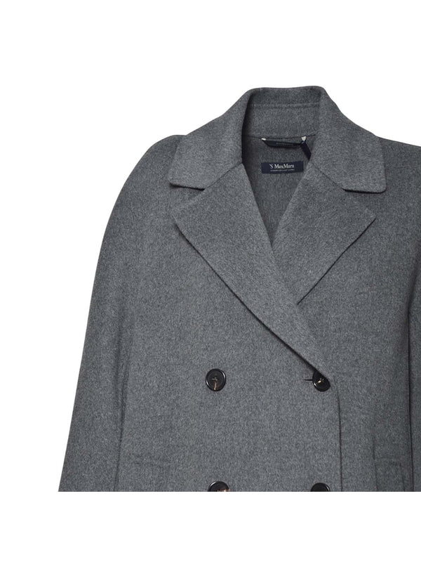 S Max Mara Grey Coats - Image 3