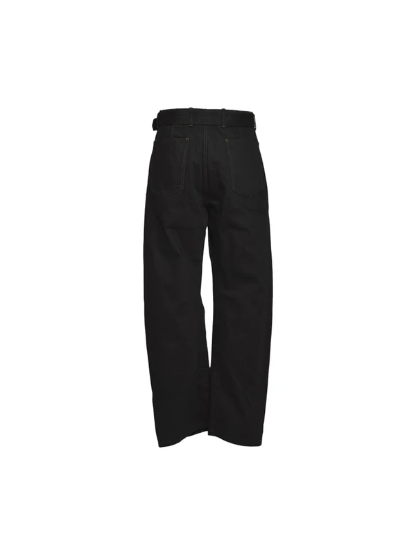 Lemaire Black Denim Pants - Image 2