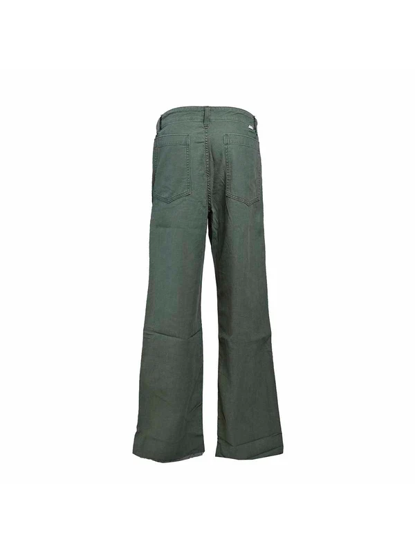Mother Green Denim Pants - Image 3