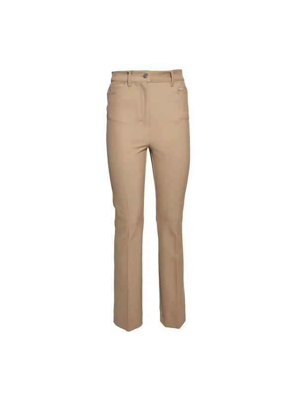 S Max Mara Beige Trousers - Image 2