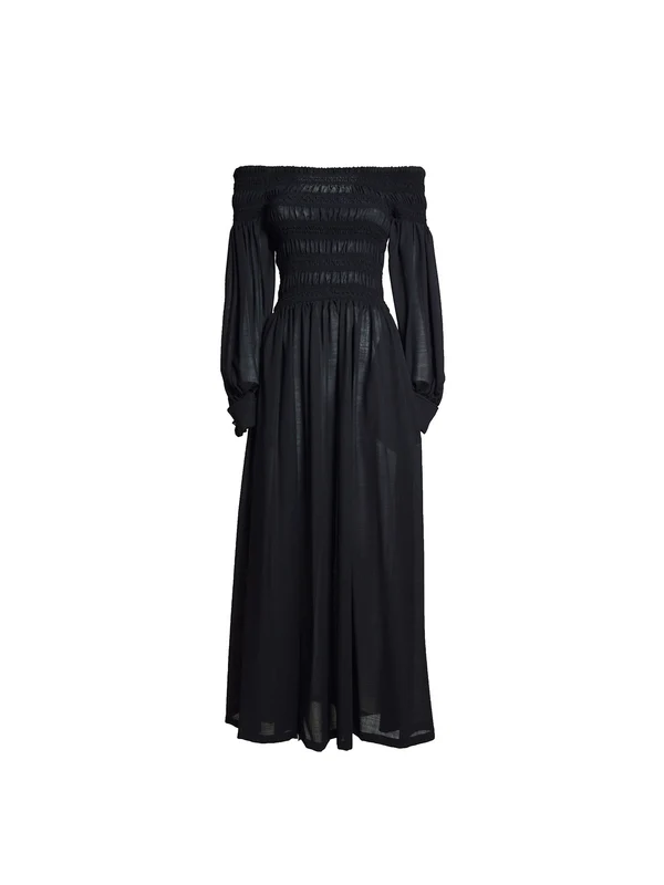 Max Mara Black Midi Dress - Image 2