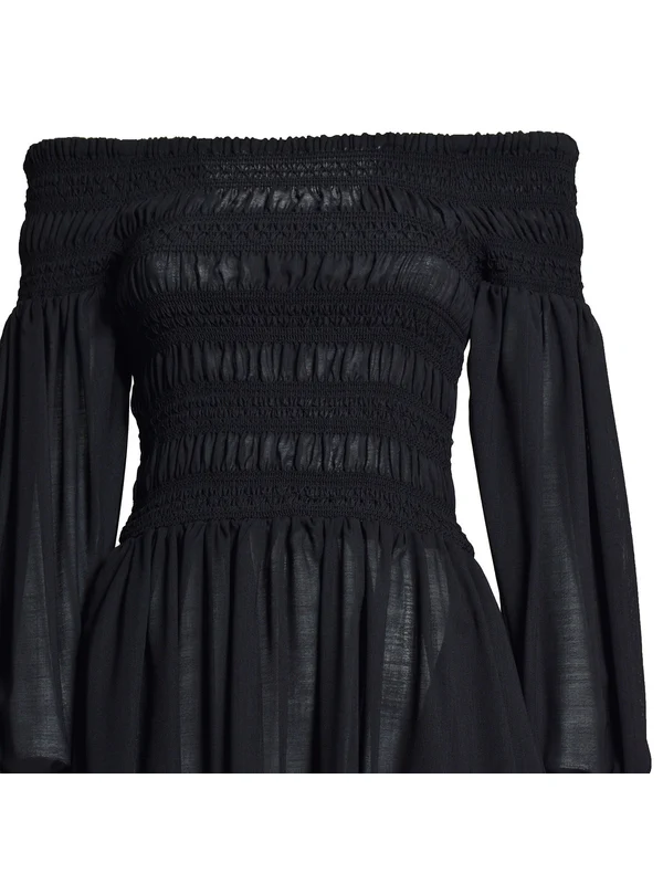 Max Mara Black Midi Dress - Image 6