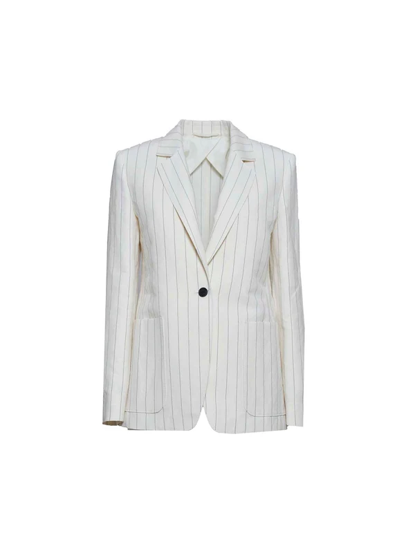 Max Mara White Tailored Jackets - Image 2