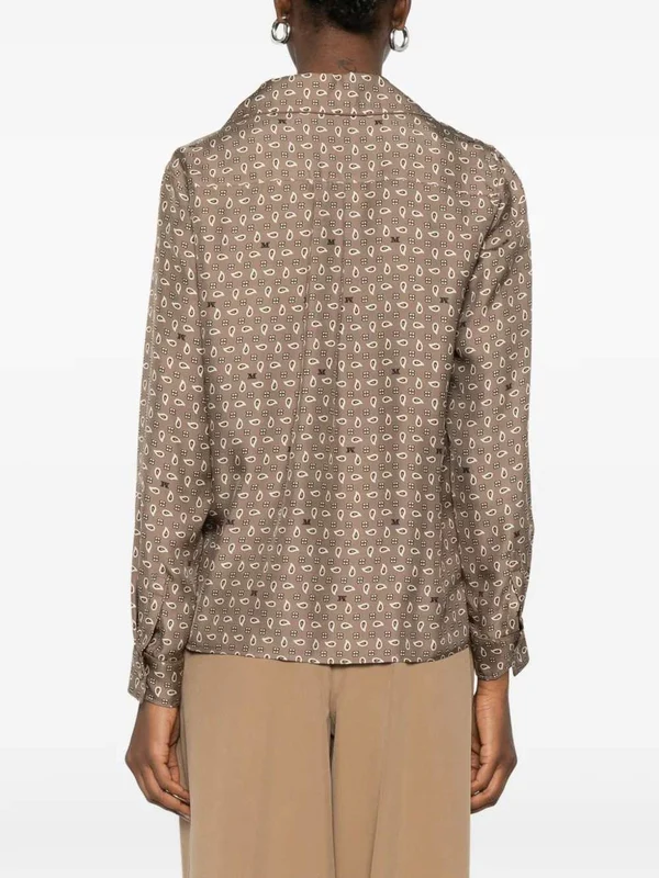 Max Mara Brown Shirts & Blouses - Image 4