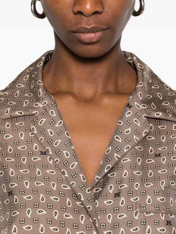 Max Mara Brown Shirts & Blouses - Image 5