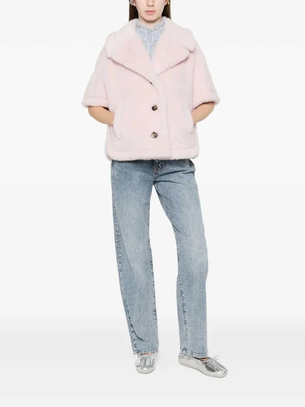 Max Mara Pink Cape - Image 2