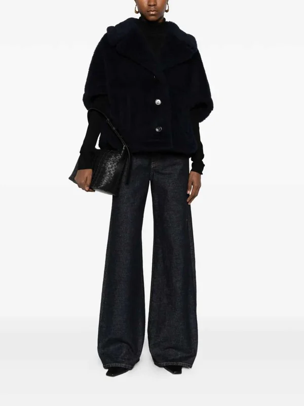 Max Mara Blue Cape - Image 2