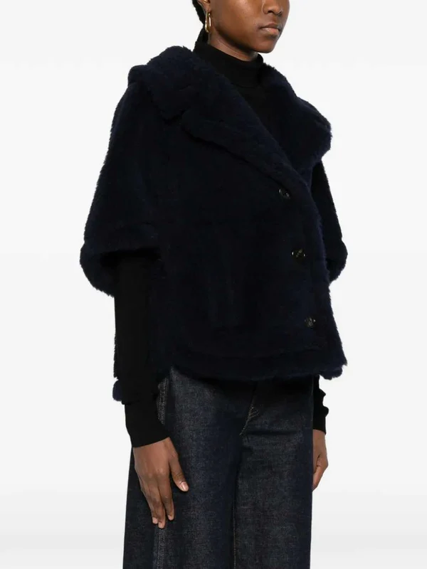 Max Mara Blue Cape - Image 3