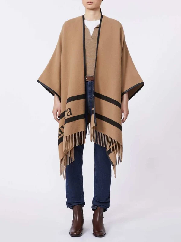 Max Mara Brown Wool Mufflers - Image 3