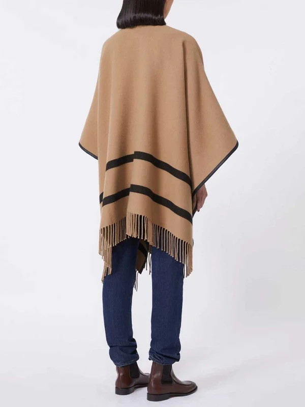 Max Mara Brown Wool Mufflers - Image 4