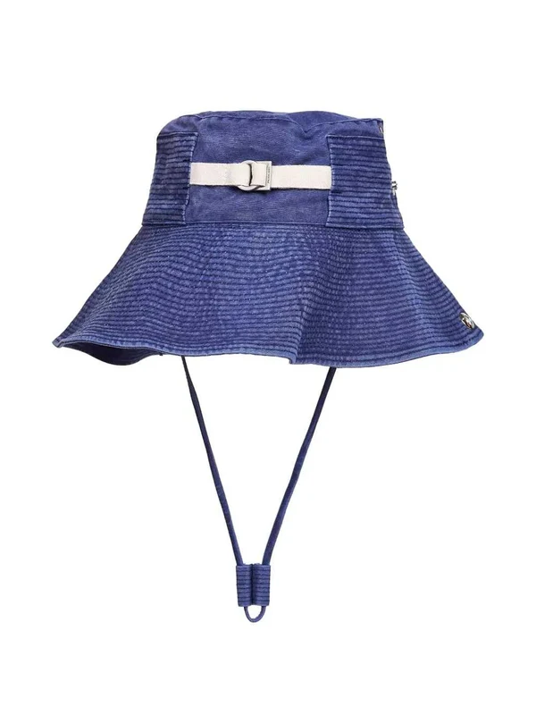 Jacquemus Blue Bucket Hats - Image 2