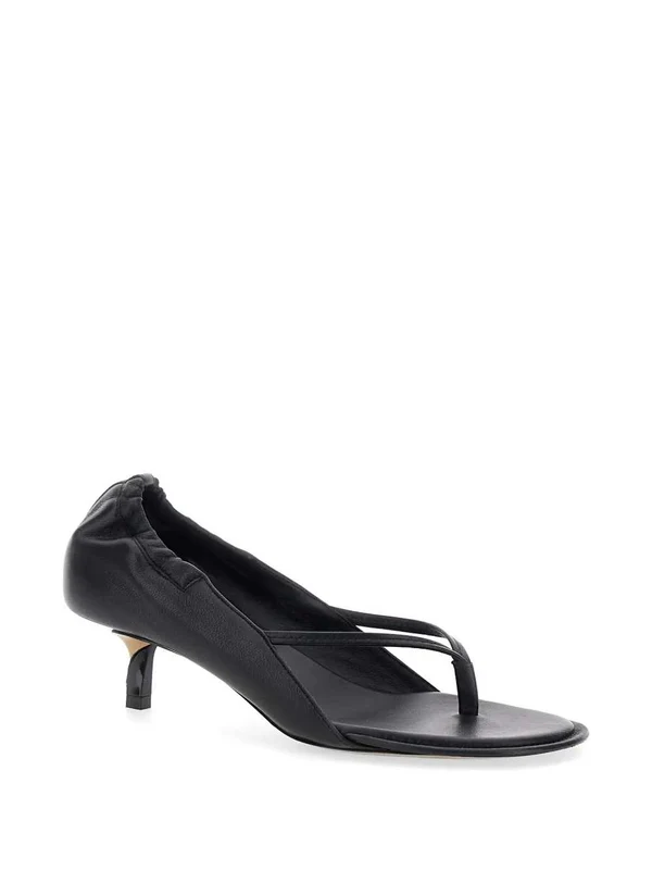 Jacquemus Black Sandal Heels - Image 2