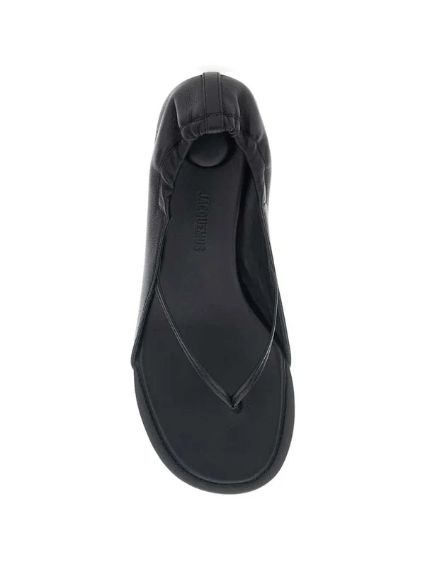 Jacquemus Black Sandal Heels - Image 3