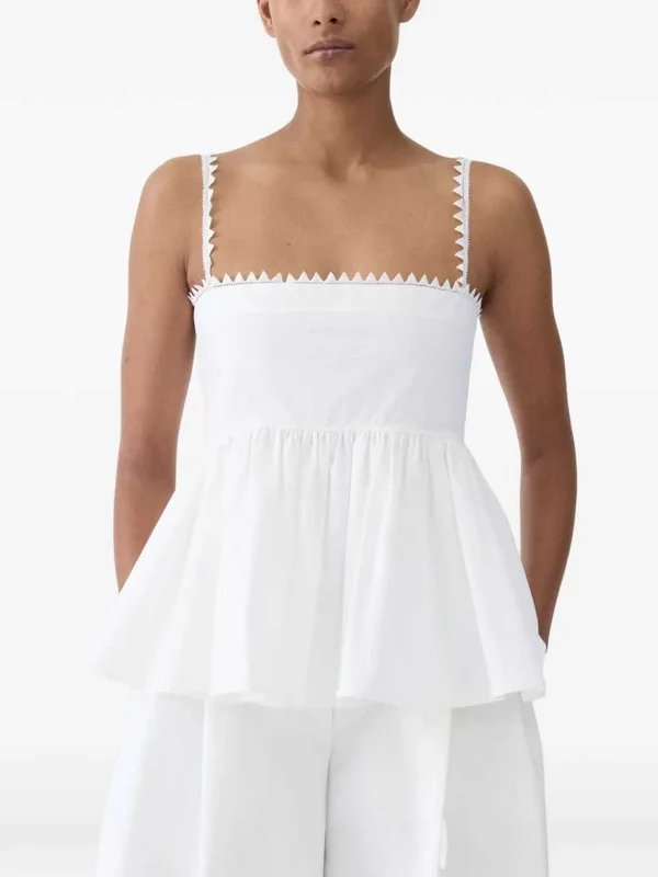 Jacquemus White Sleeveless - Image 3