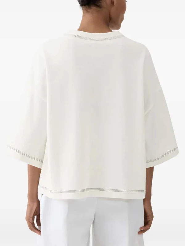 Jacquemus White Half Sleeve - Image 3