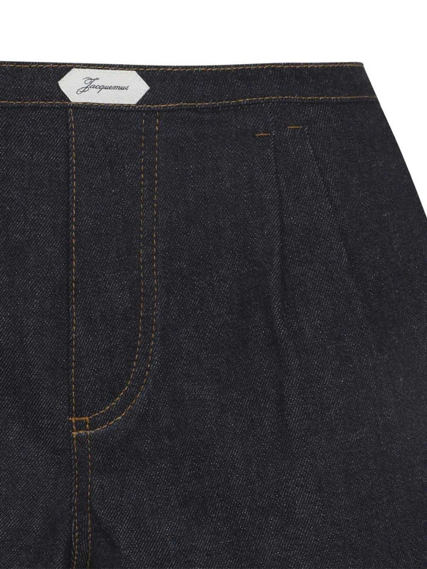 Jacquemus Navy Shorts - Image 3