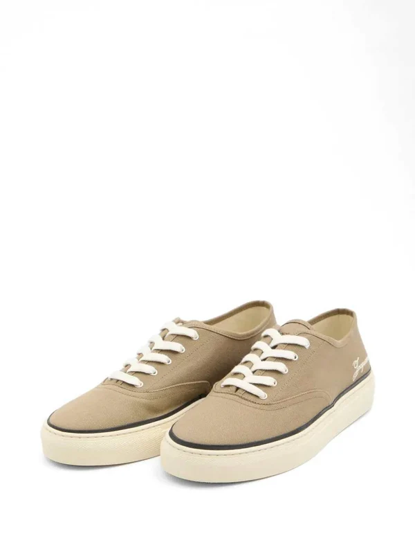 Jacquemus Green Low Top Sneakers - Image 2