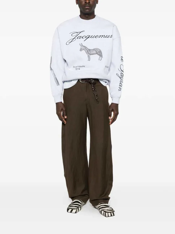 Jacquemus Grey Sweatshirts - Image 2