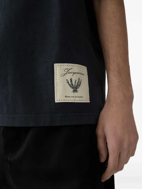 Jacquemus Navy Half Sleeve - Image 4