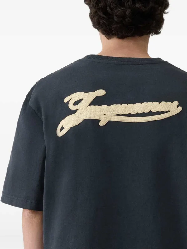 Jacquemus Navy Half Sleeve - Image 5
