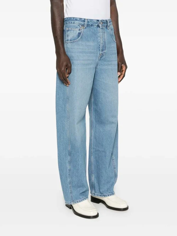 Jacquemus Blue Denim Pants - Image 3
