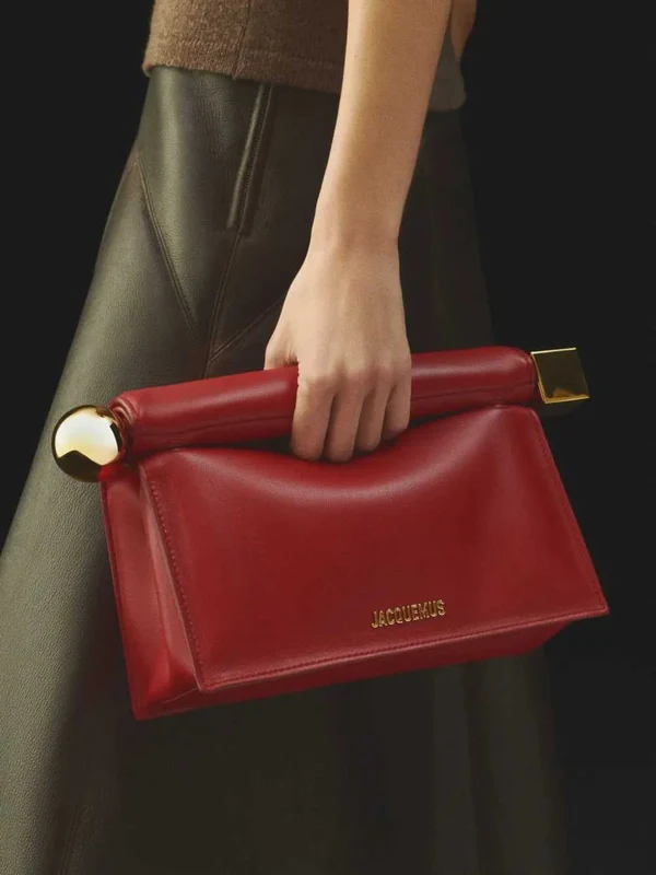 Jacquemus Red Clutch Bags - Image 5