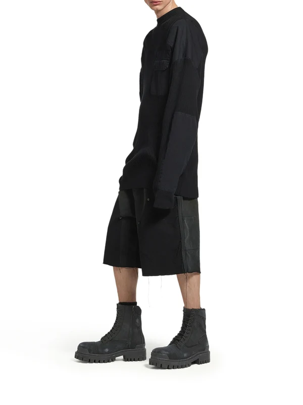 Balenciaga Black Lace-Up Boots - Image 3