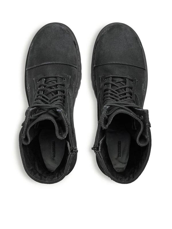 Balenciaga Black Lace-Up Boots - Image 8