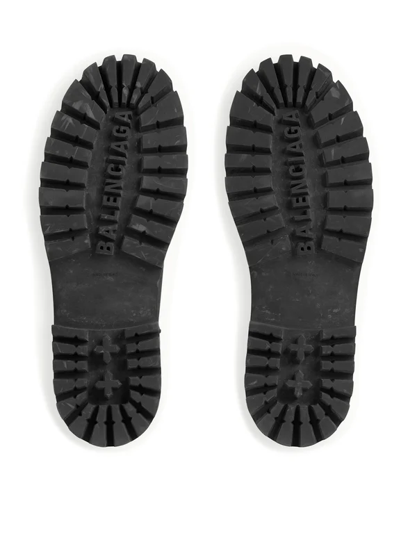Balenciaga Black Lace-Up Boots - Image 9