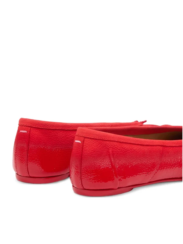 Maison Margiela Red Flat Shoes - Image 5