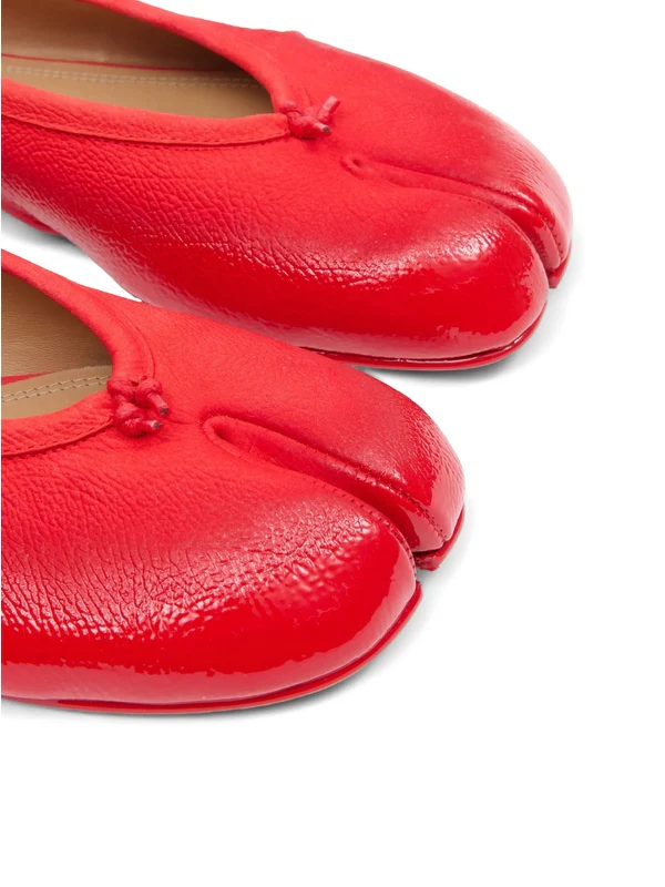 Maison Margiela Red Flat Shoes - Image 6