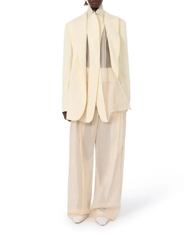 Sportmax Yellow Tailored Jackets - Image 2