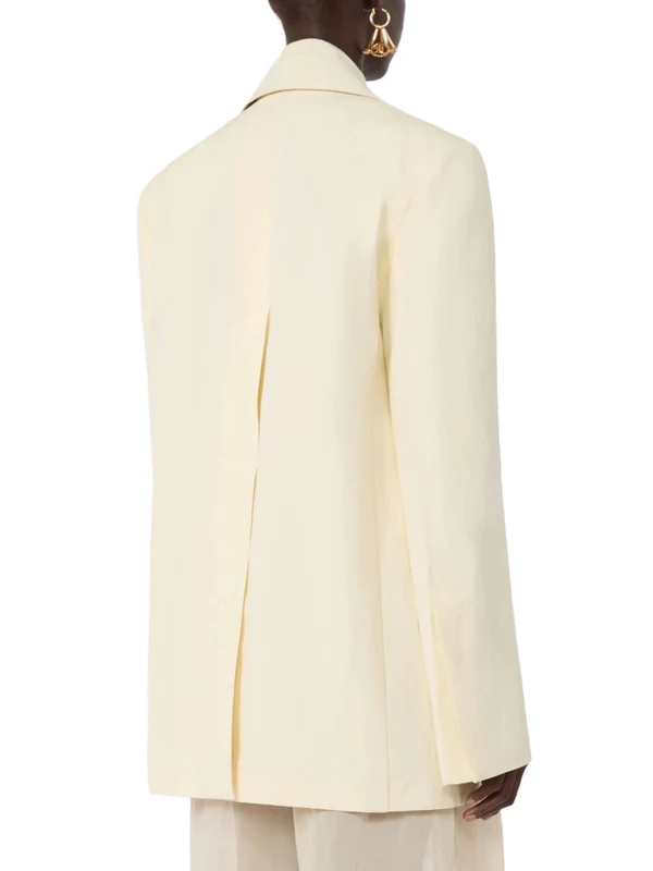 Sportmax Yellow Tailored Jackets - Image 4