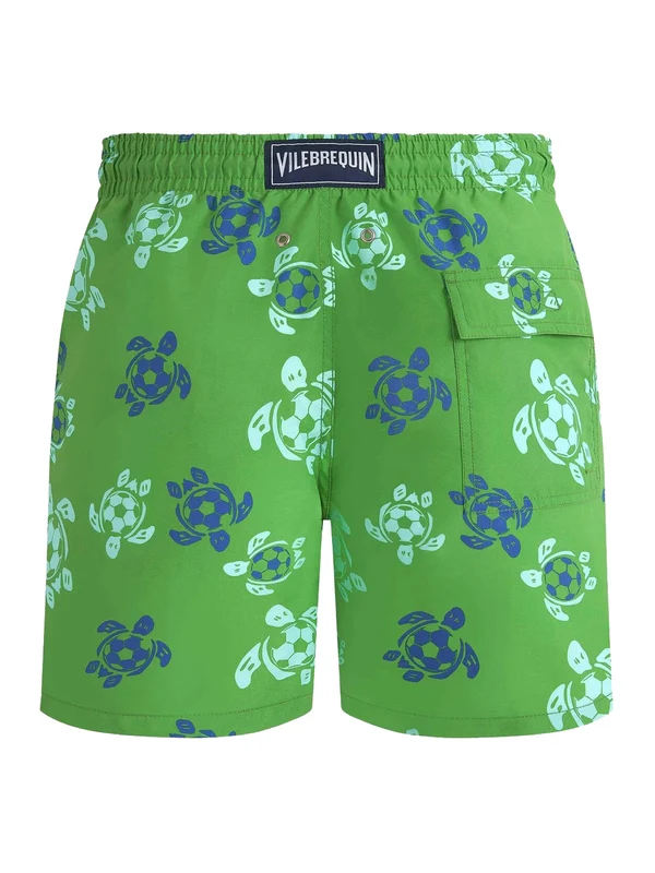 Vilebrequin Green Swim Shorts - Image 2