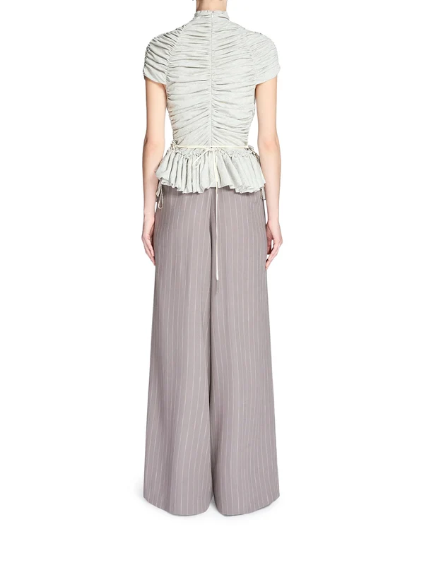 Dries Van Noten Purple Trousers - Image 4